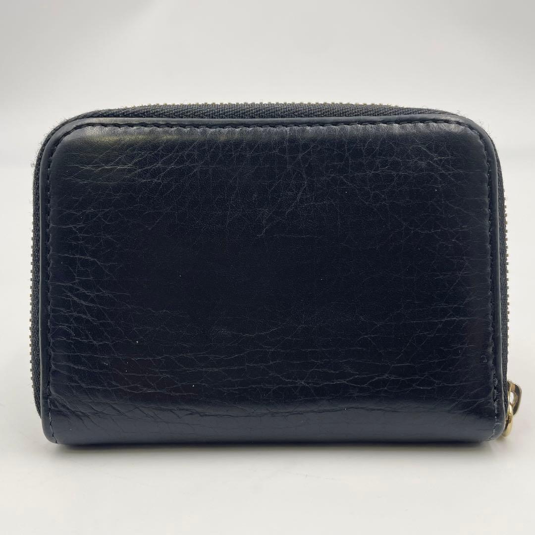 【極上•美品】ブルガリ レオーニ コンパクトウォレット ケース パスケース