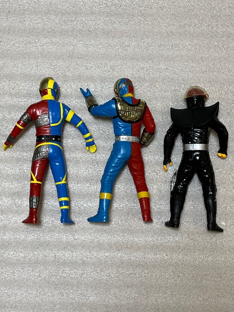 ソフビ魂　人造人間キカイダー　キカイダー０１　ハカイダー　3体セット