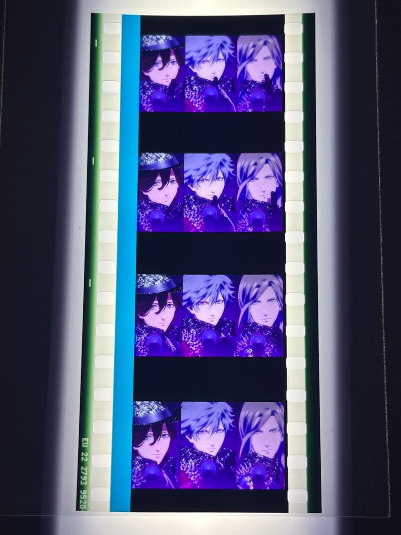 タブナイ　コマフィルム 特典　うたプリ　ジンライ　嶺二　カミュ　蘭丸