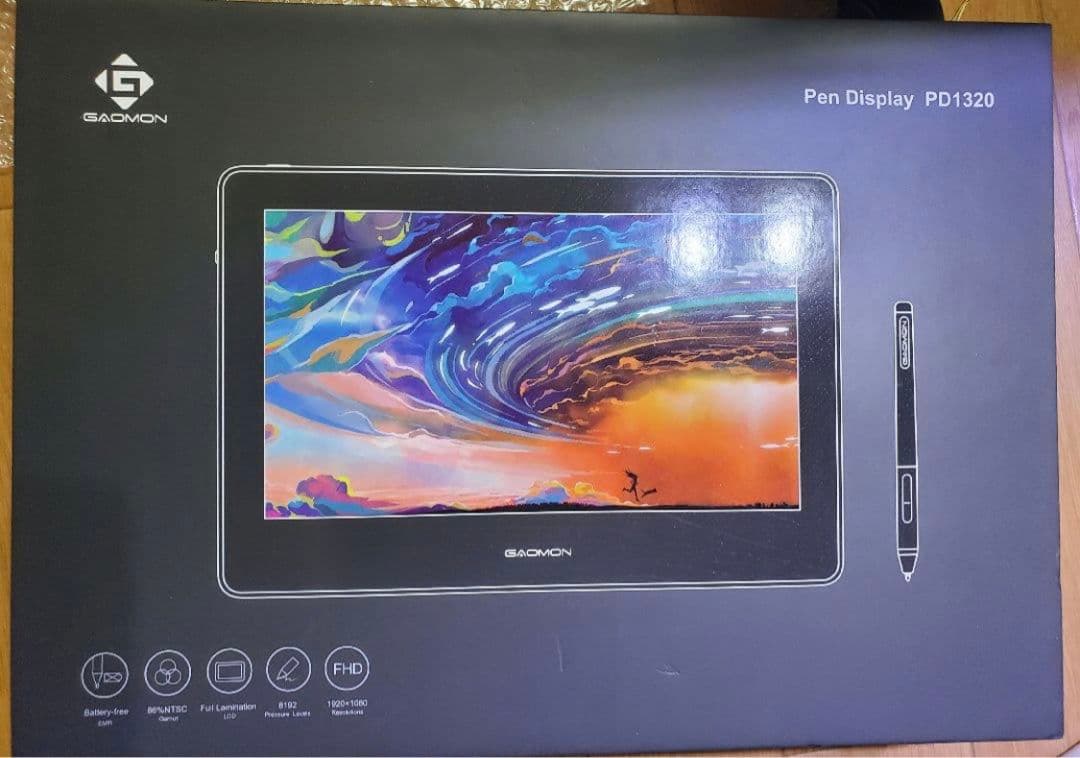 GAOMON 液晶ペンタブレット本体
