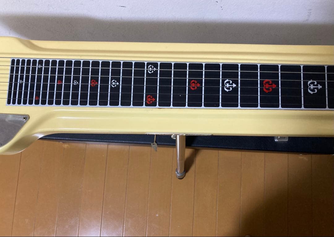 「美品」Guyatone グヤ6弦スチールギター　スタンド、ケース付