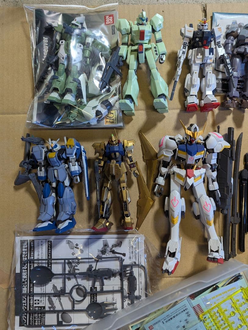 ガンダム　プラモデル　ガンプラ　まとめ売り　ジャンク　完成品