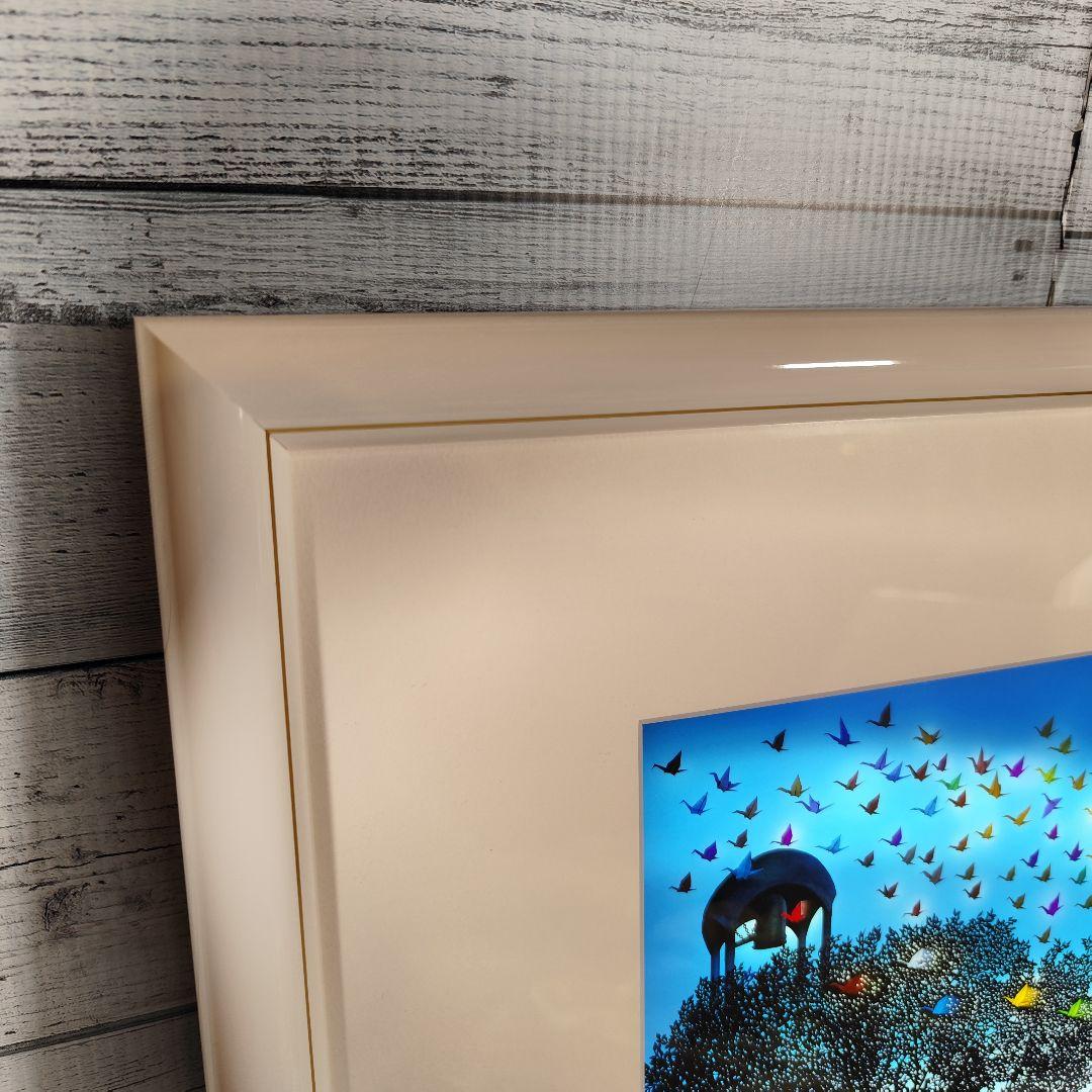 ★希少★ 藤城清治 悲しくも美しい平和への遺産 原爆ドーム ライトアップアート