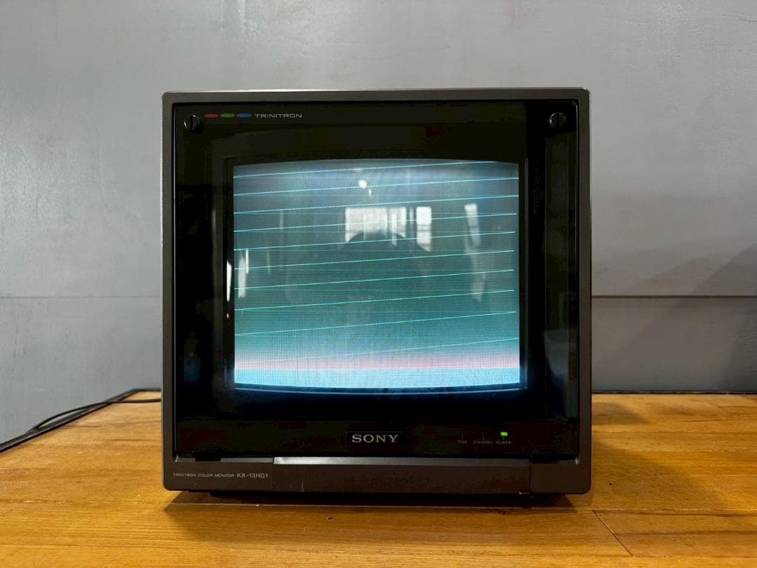 希少 ソニー トリニトロン カラーモニター 現状品 KX-13HG1 RW395