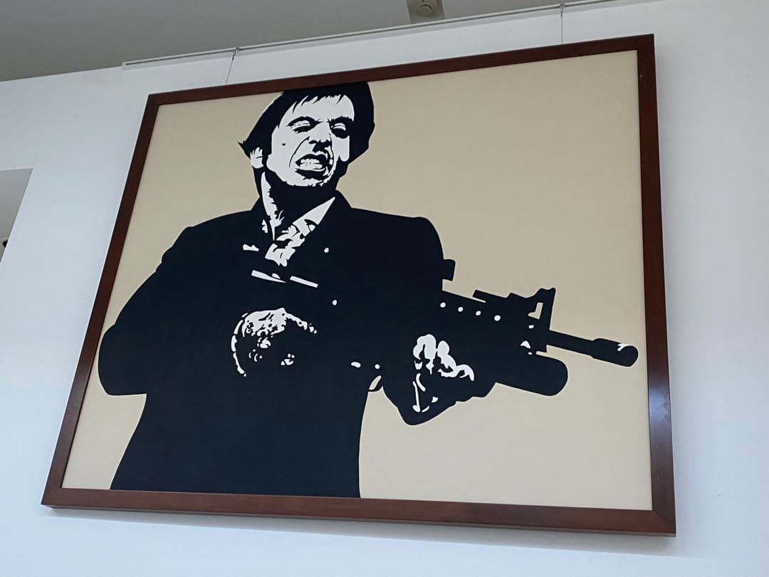 コンラッドリーチ作 スカーフェイス アルパチーノ 直筆サイン入り