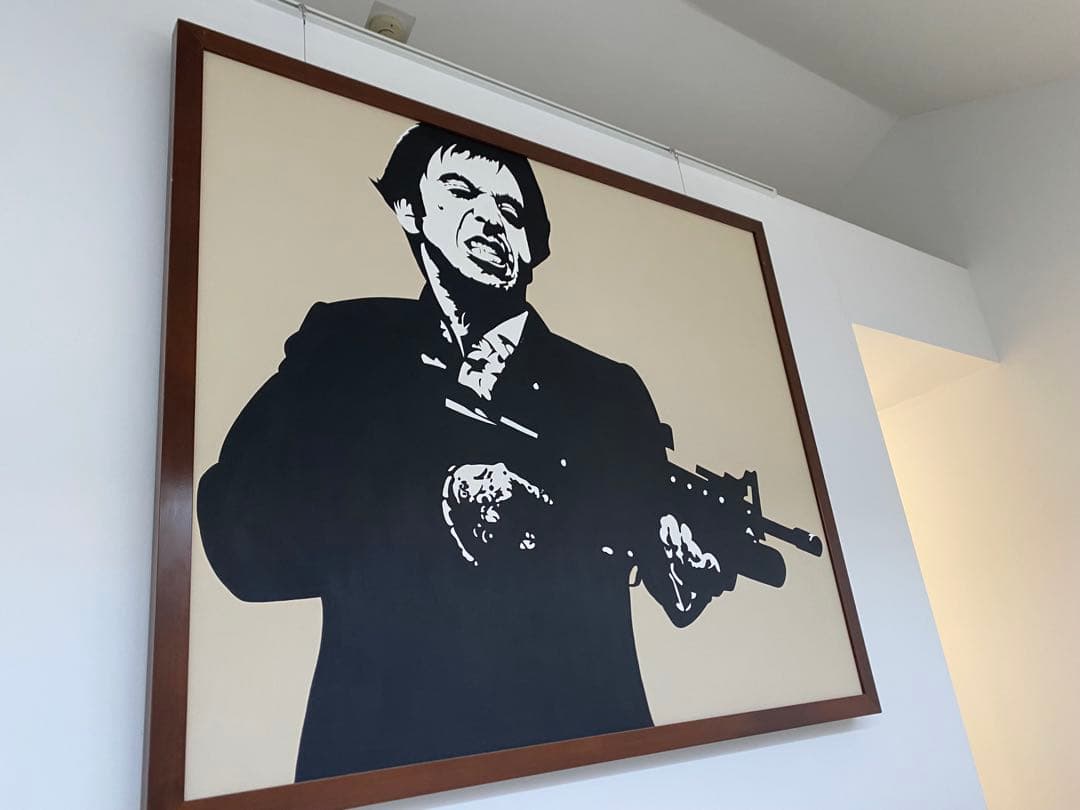 コンラッドリーチ作 スカーフェイス アルパチーノ 直筆サイン入り