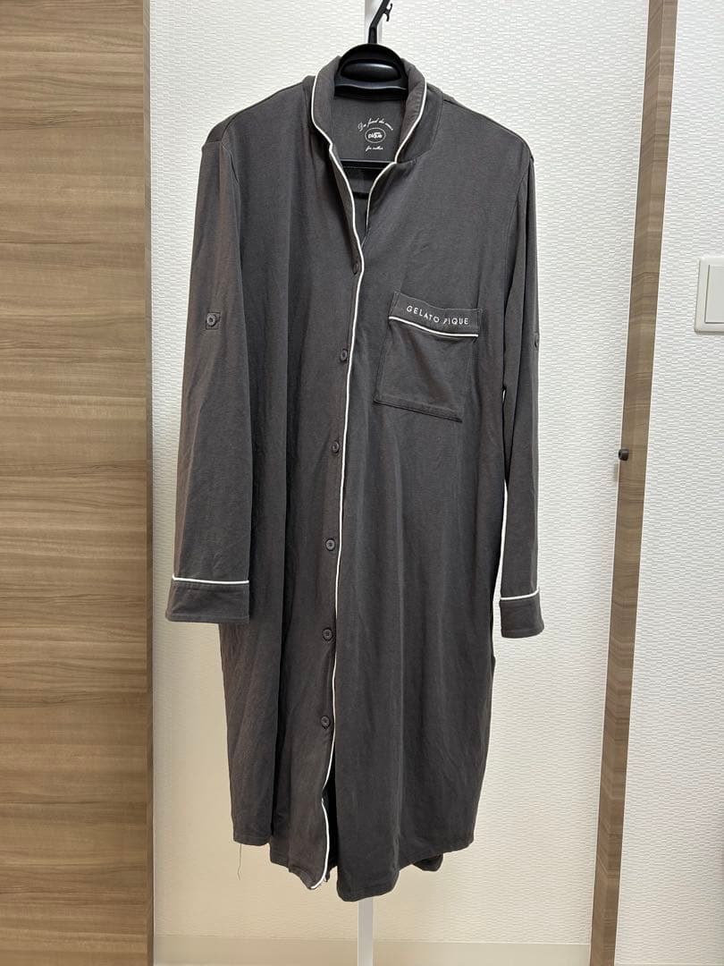 gelato pique マタニティシャツワンピース　レギンス　グレー