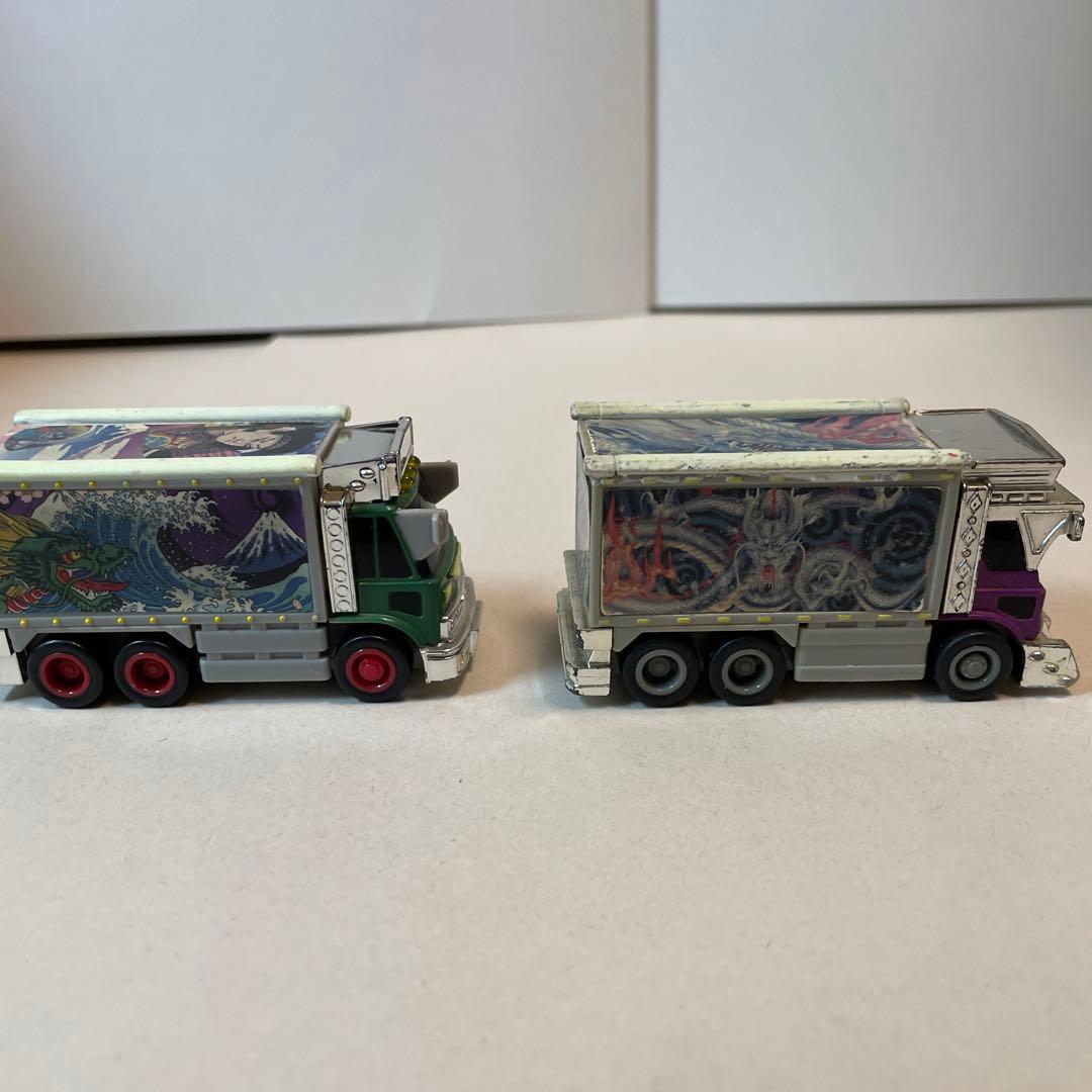 2319.プルバックで走るデコトラミニカー6台まとめ売り