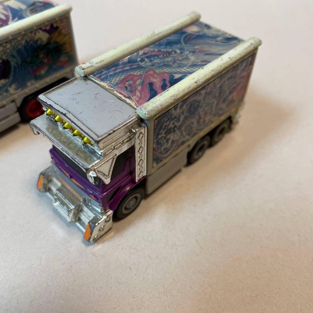 2319.プルバックで走るデコトラミニカー6台まとめ売り