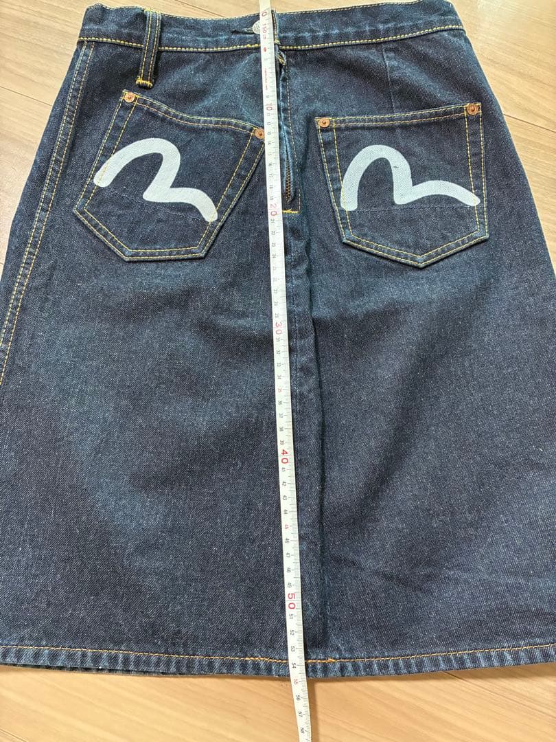 美品！エビス　デニムスカート