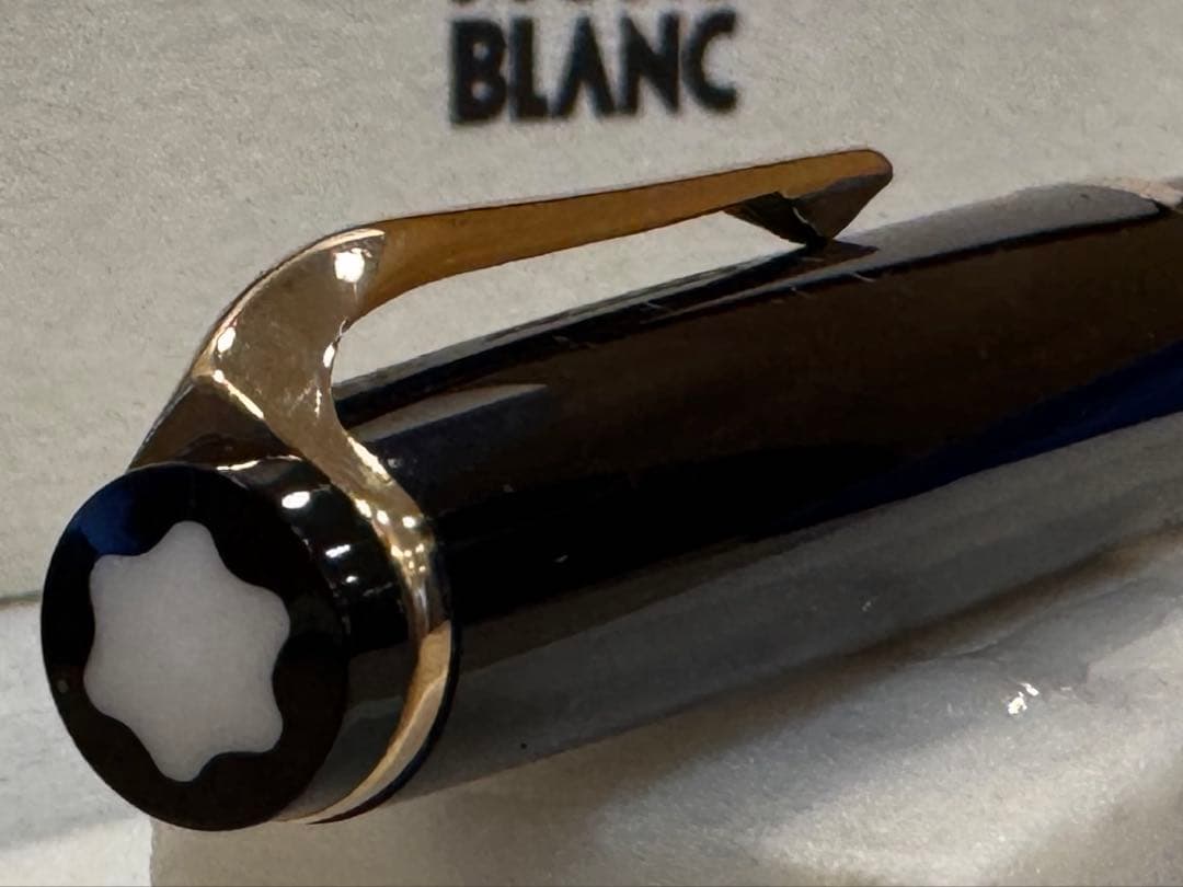 【極美品】モンブラン No 14 万年筆 ブラック 18K F細字