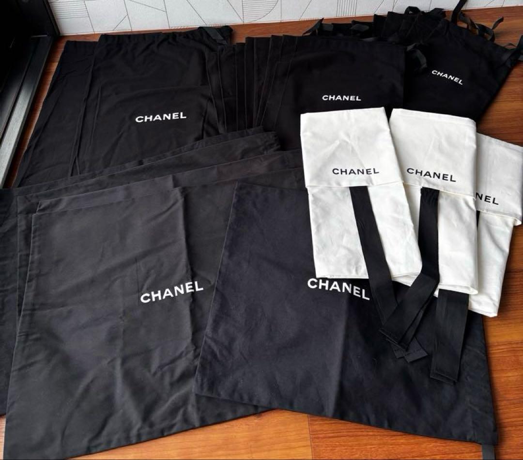 シャネル　ニット　シューズ　バッグ　保存袋　26枚セット