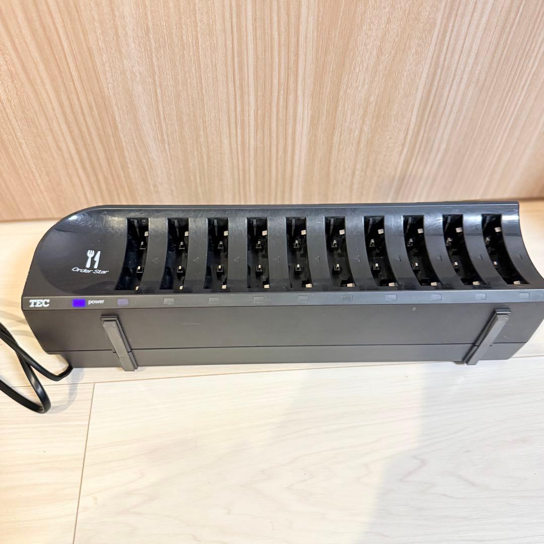 東芝　TEC HTL-200ハンディターミナル　黒　バッテリー　充電器付き