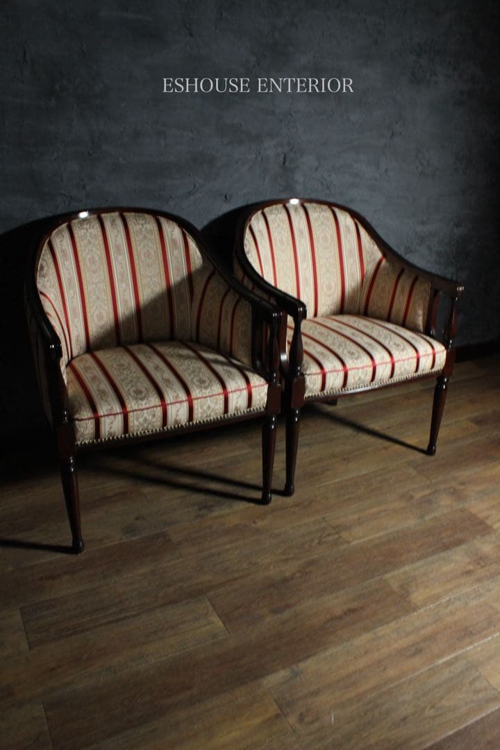 首都圏送無料〜輸入アンティーク家具 足高ソファ4＋イギリス テーブル　セット割