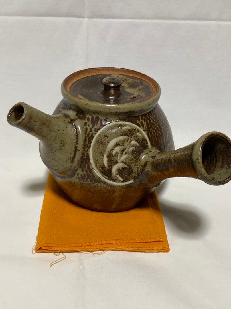 島岡達三　人間国宝　益子焼　象嵌番茶器　濱田庄司の弟子　民藝