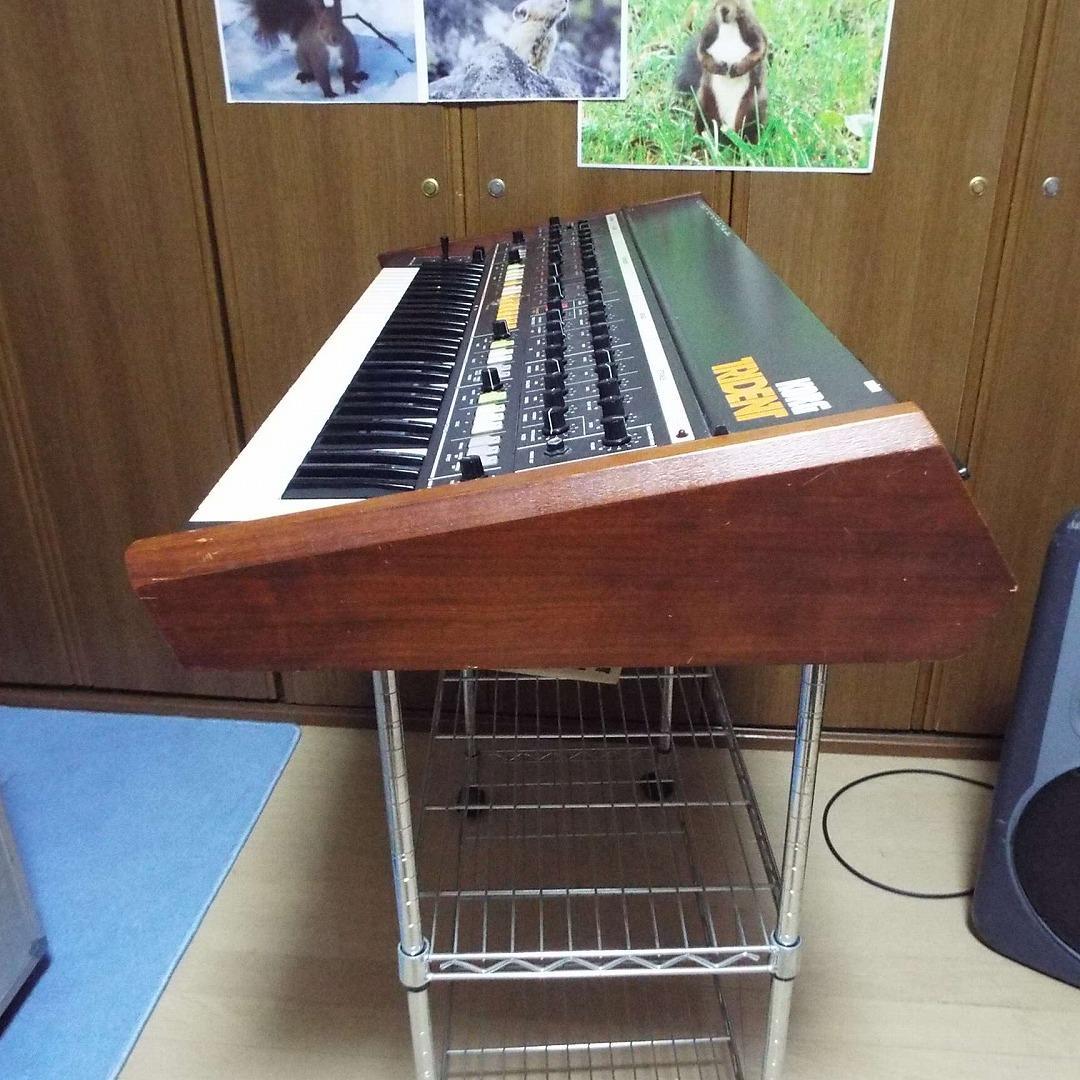 超貴重_美品_電源入らず_KORG TRIDENT 純正アルミフライトケース付