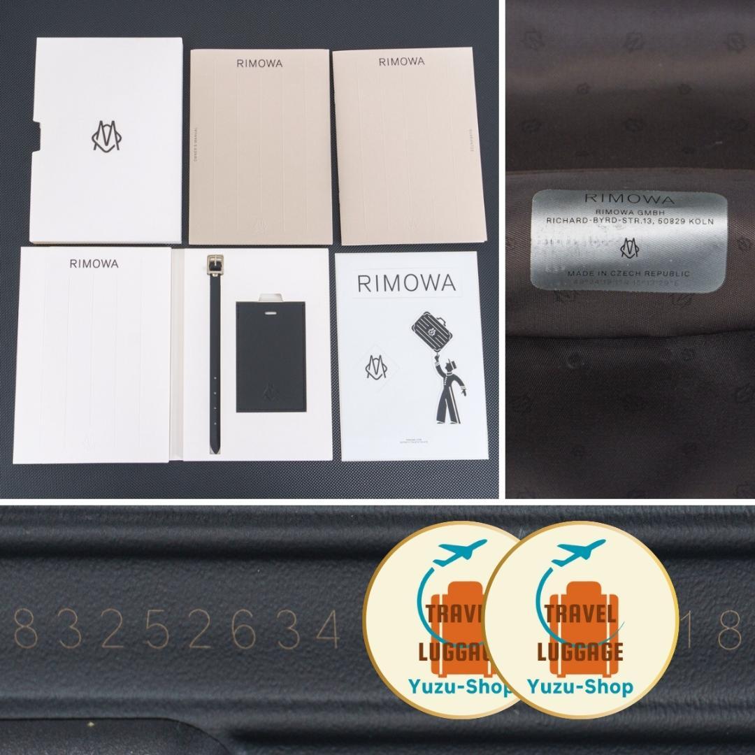 美品 リモワ エッセンシャル キャビンS 34L 4輪 TSA 機内持ち込み 黒