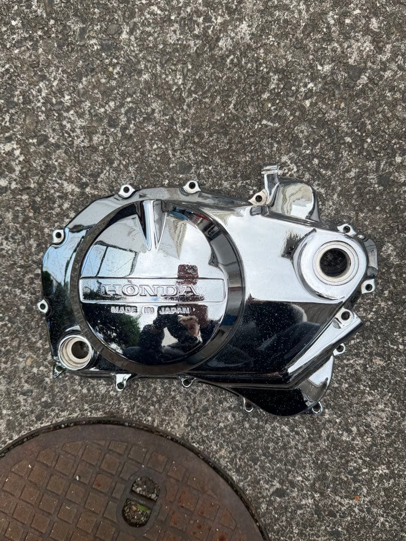 ホーク2 アルフィン クラッチカバーメッキセット