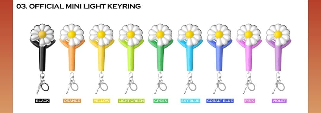 G-Dragon 公式 ミニライトキーリング スカイブルー übermensch