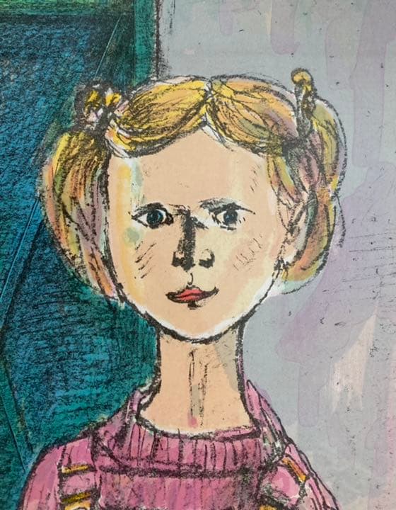 荻太郎「ザルツブルグの少女」