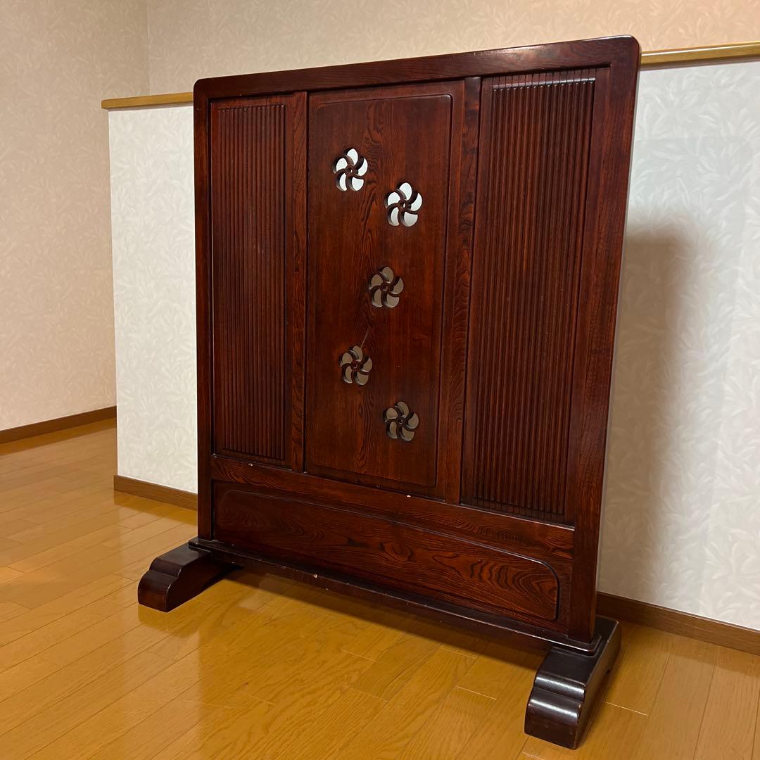 アンズ様karimoku カリモク 間仕切り 和風 衝立 古民家レトロ和モダン