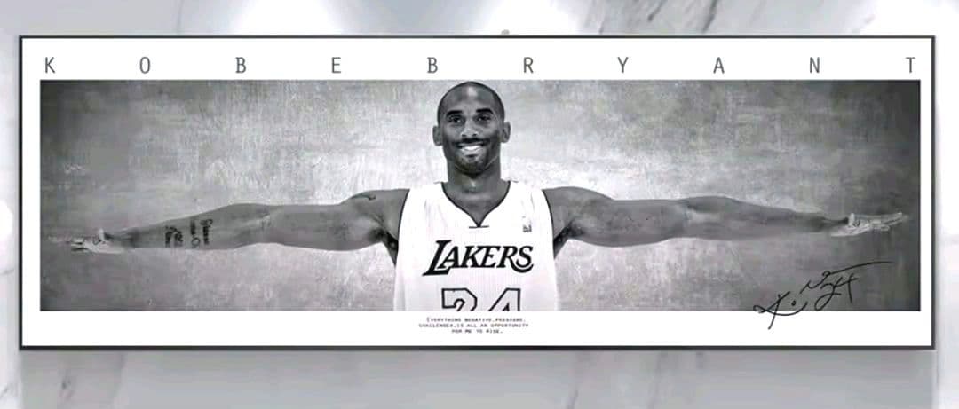 コービー、レブロン、カリー キャンバスプリントポスター ３枚セット