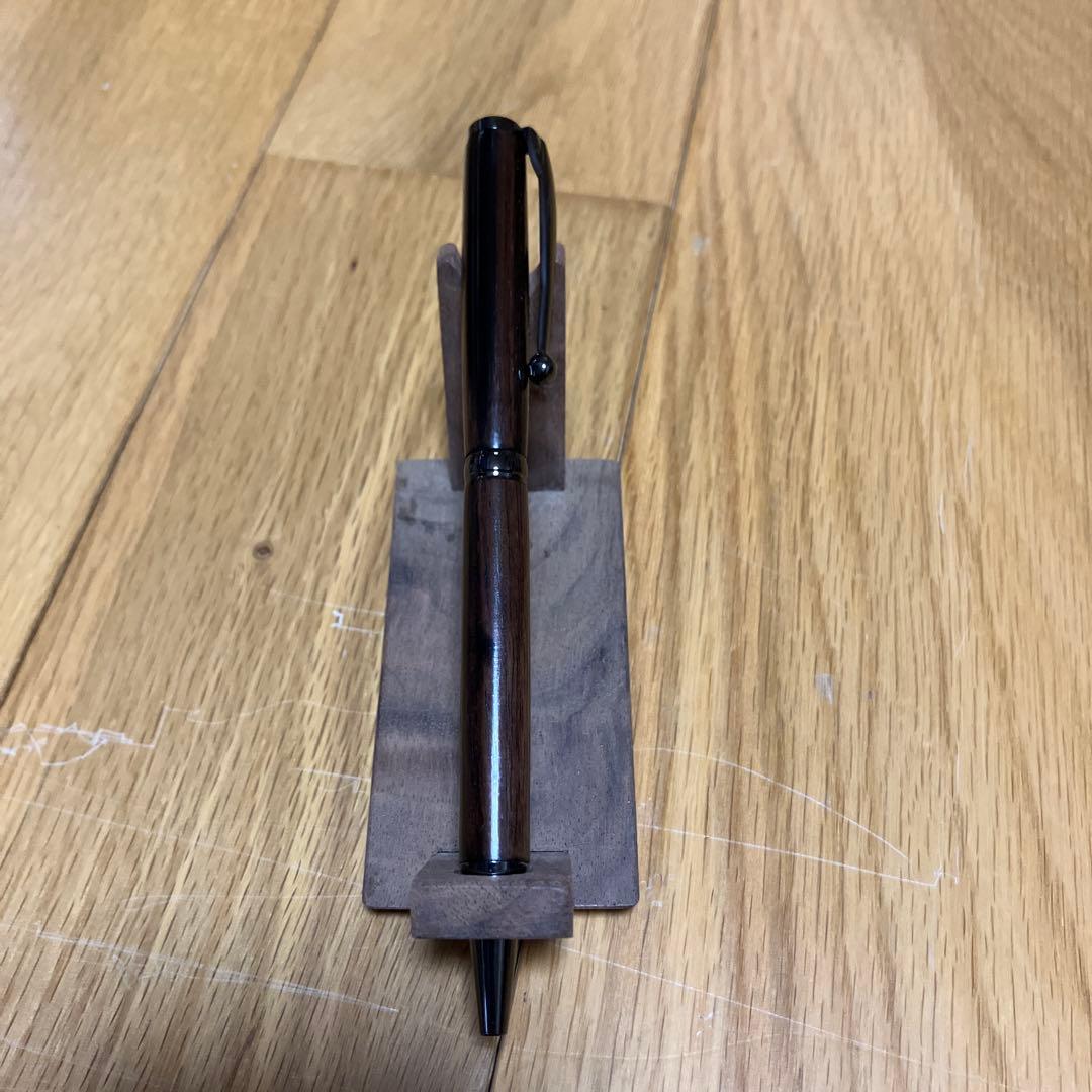 新作ボールペン　黒檀