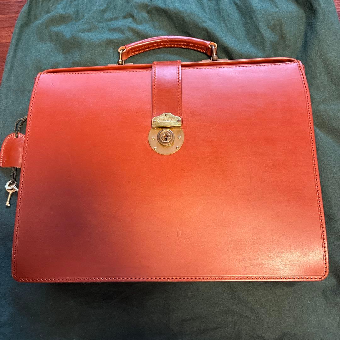 コ*ン様 GLEN ビジネスバッグ ダレスバッグ　ブラウン