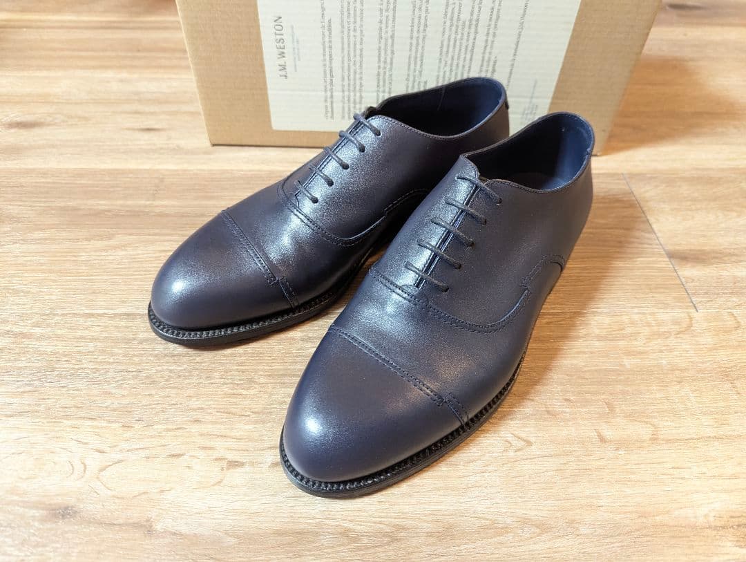 新品 J.M.WESTON 358 クラシックキャップトゥ 6D 300