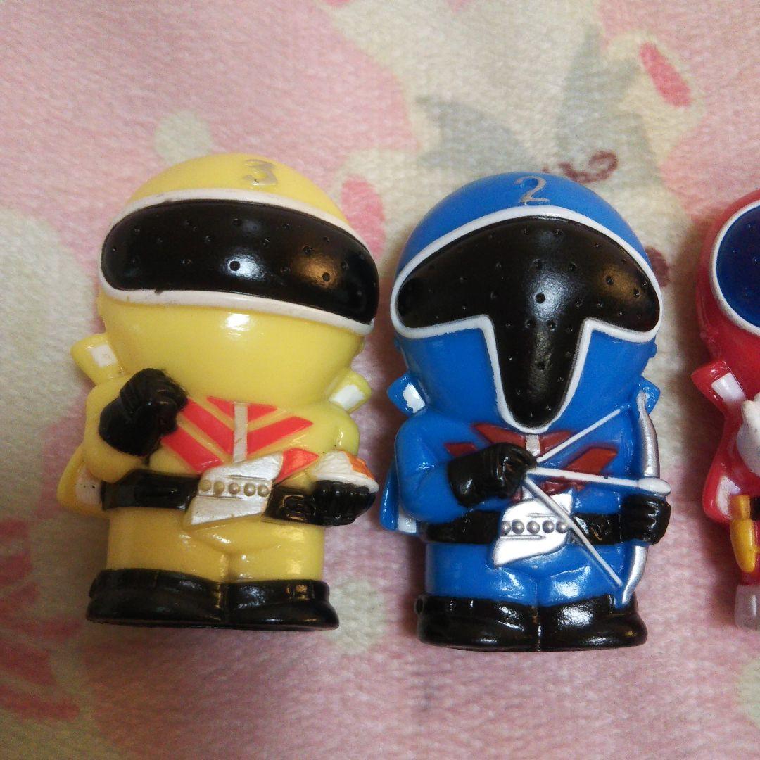 美品レアゴレンジャー指人形ミニフィギュア特撮戦隊グッズヒーローアカレンジャー