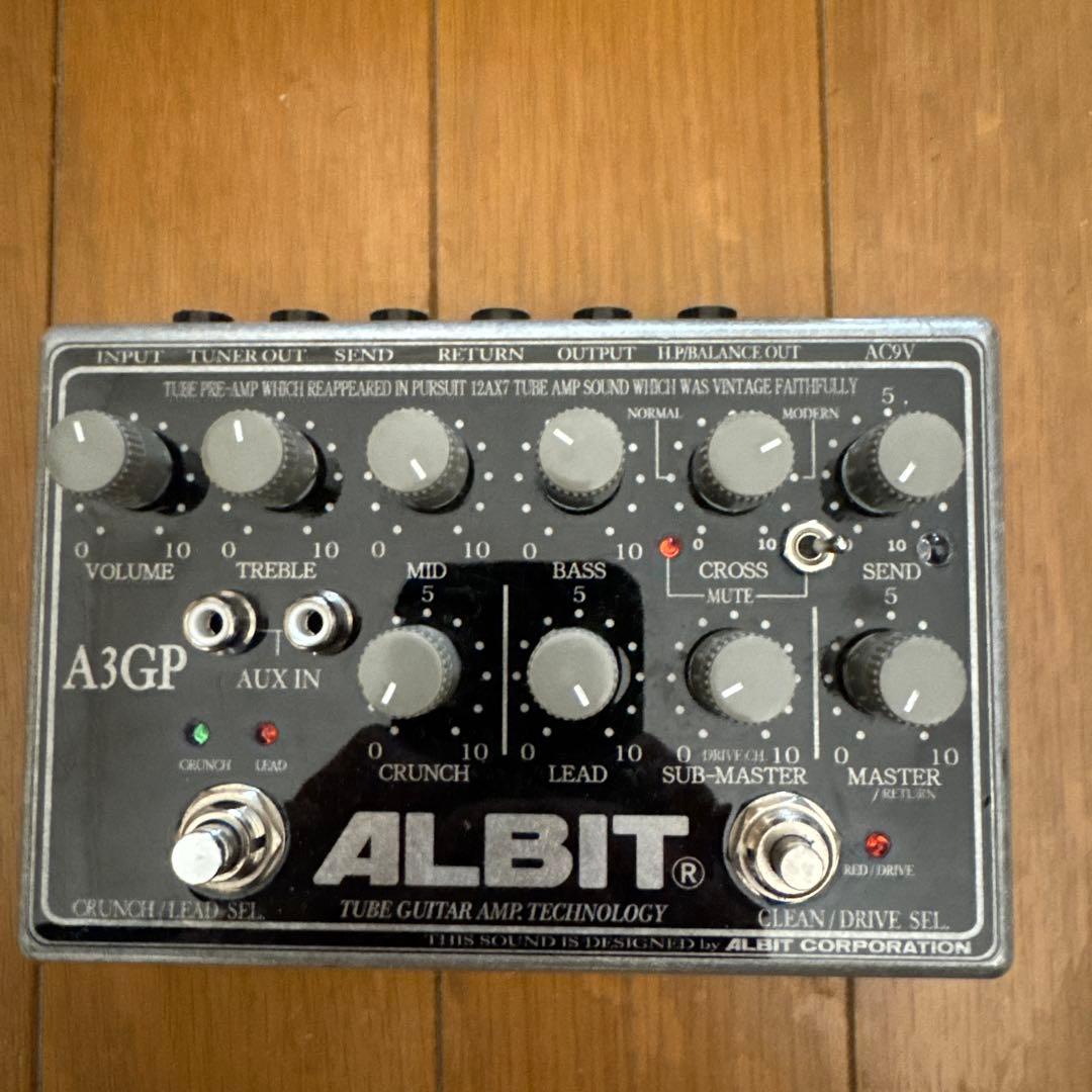 ALBIT A3GP 真空管ギタープリアンプ
