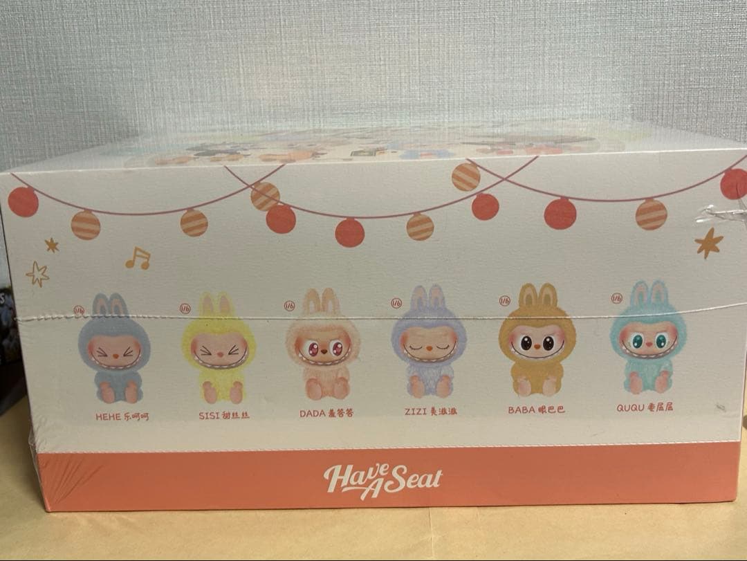正規品　LABUBU POPMART Have A Seat ぬいぐるみアソート