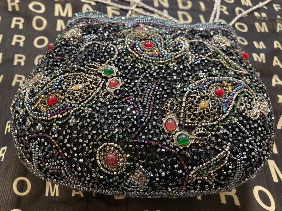 皇室御用達 LUMY はしもと ビーズバッグ