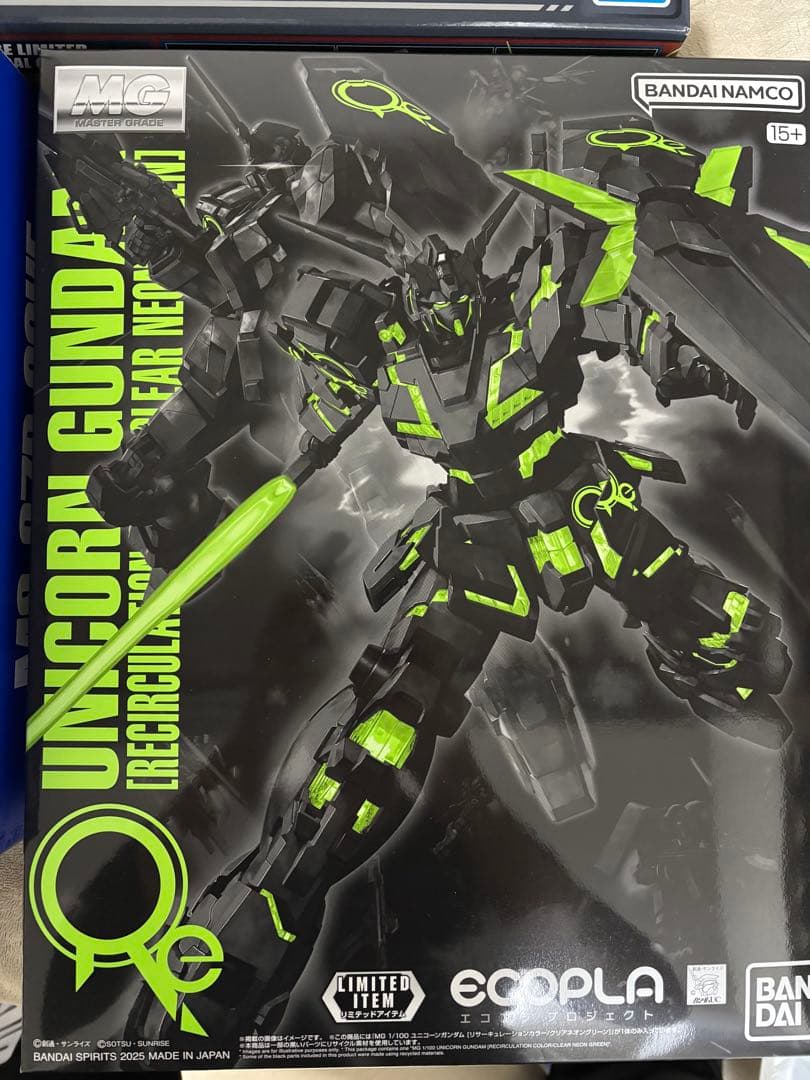 1/144 RGサザビーメカニカルコアメッキ MGグフクリア ユニコーン 3点
