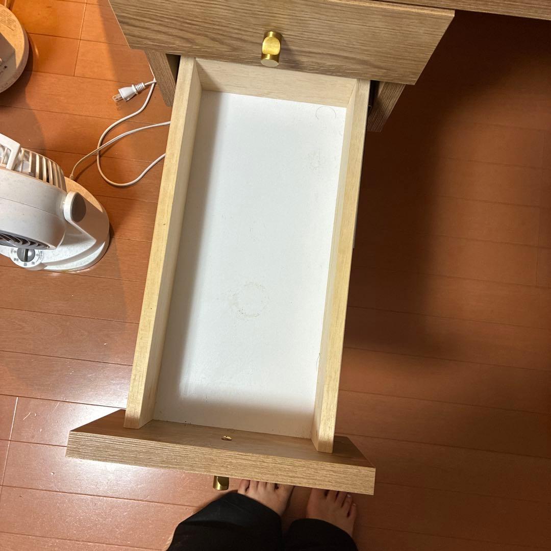 【即決】ZARA  ウッド調シンプルモダンドレッサー