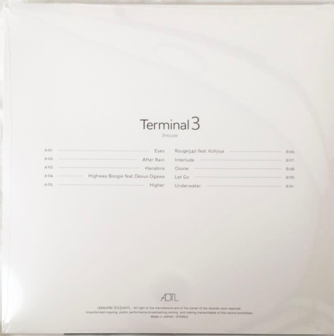 3House \"Terminal 3\" (Vinyl LP) 2枚セットレコード
