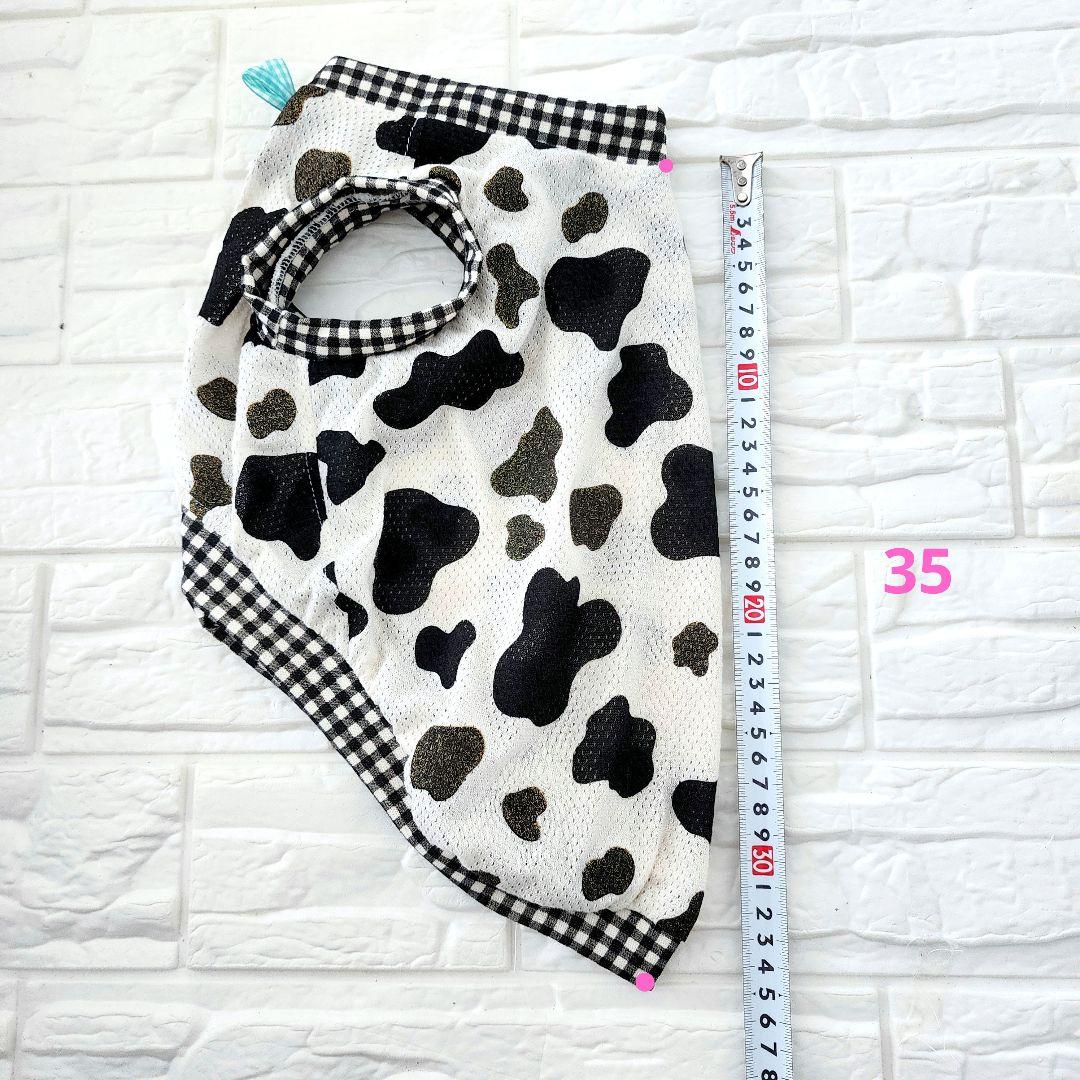 4696mama様❤️牛柄♡メッシュ♡ブラック♡タンクトップ♡ハンドメイド犬服