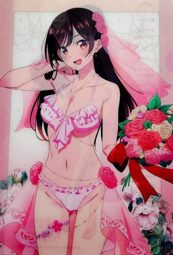 彼女、お借りします 描き下ろし クリアファイル ウエディング水着 全種セット