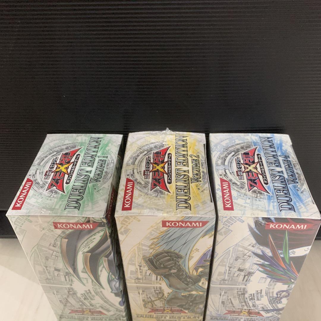 遊戯王　デュエリストエディション　セット　3BOX