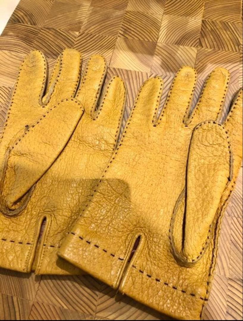 デンツ DENTS ペッカリー グローブ アンライニング 手袋 コーク 7.5