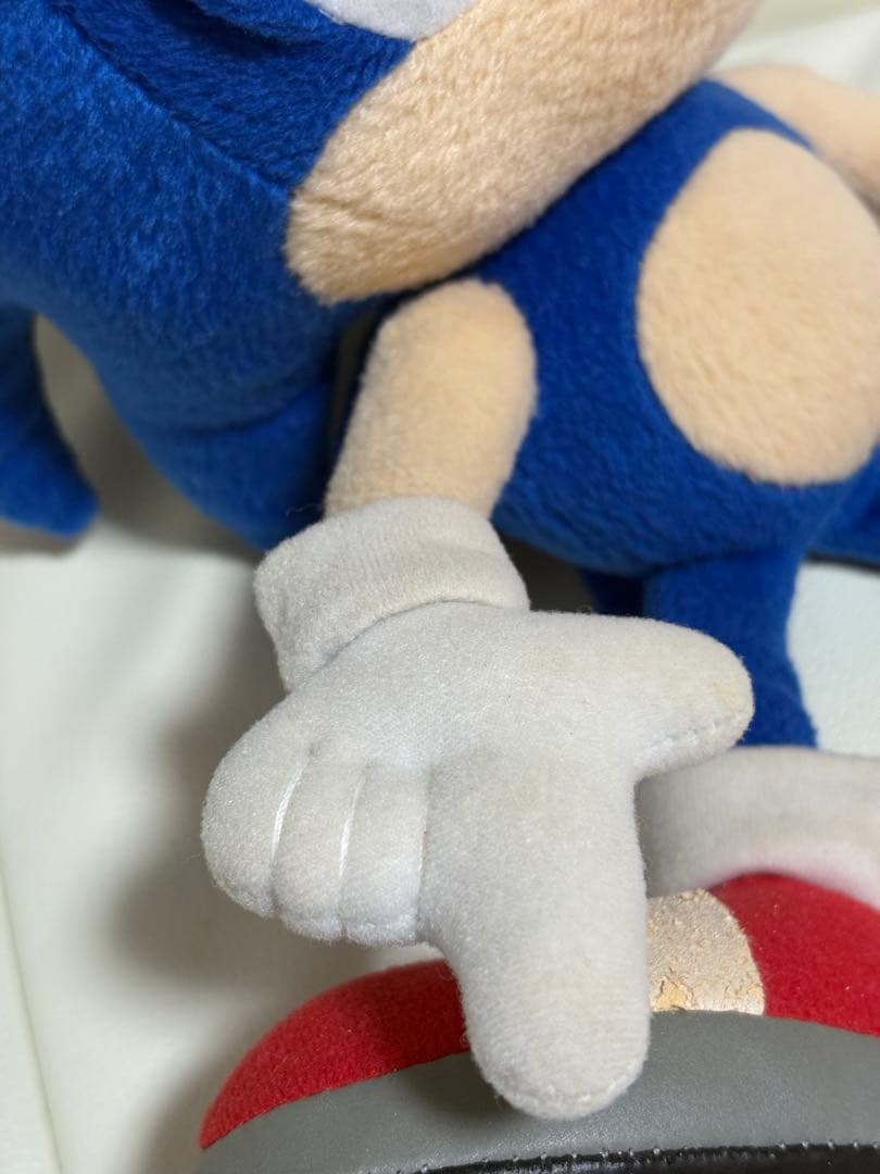 G*y様 ソニック X アニメ 2003年 当時 ポーズぬいぐるみ 箱付き レア