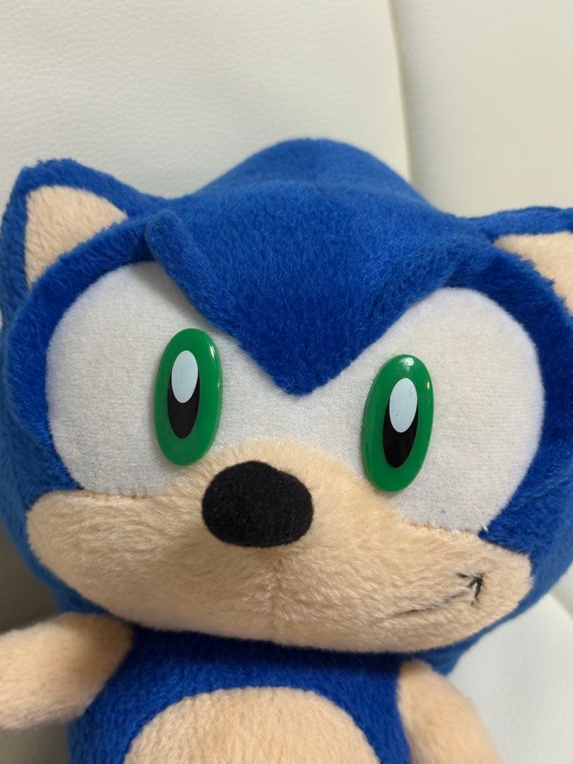 G*y様 ソニック X アニメ 2003年 当時 ポーズぬいぐるみ 箱付き レア