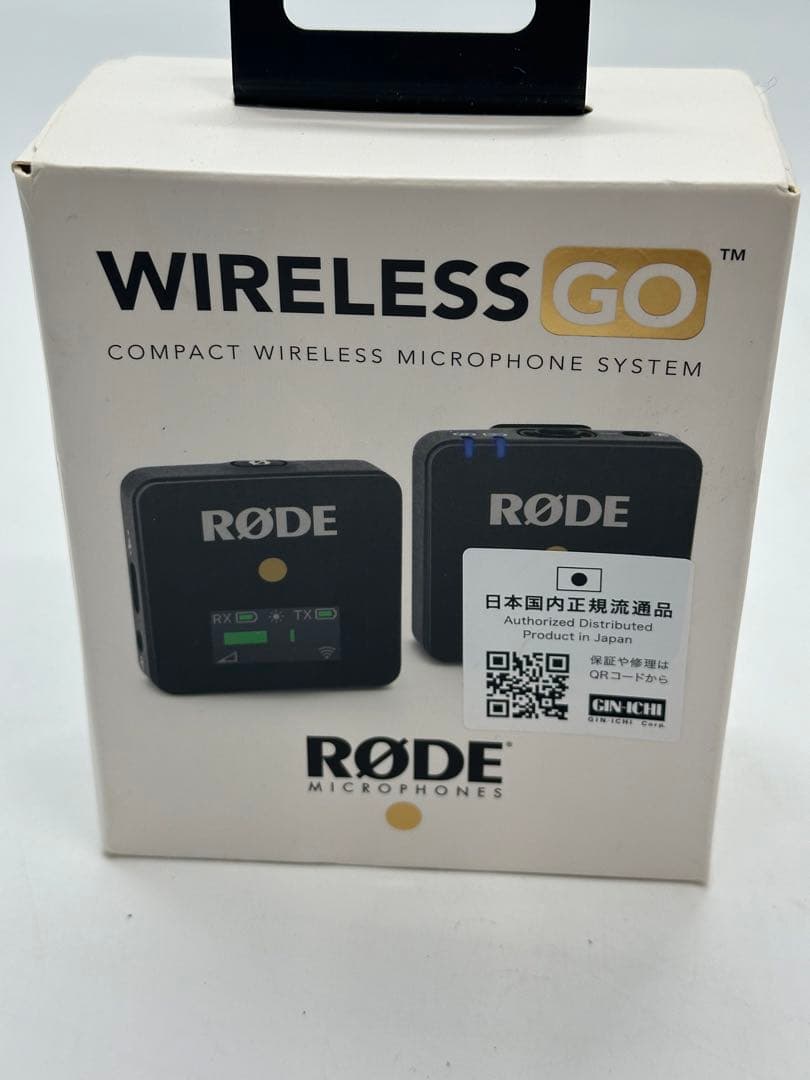 △【未開封】RODE Wireless GO WIGO ワイヤレスマイクシステム
