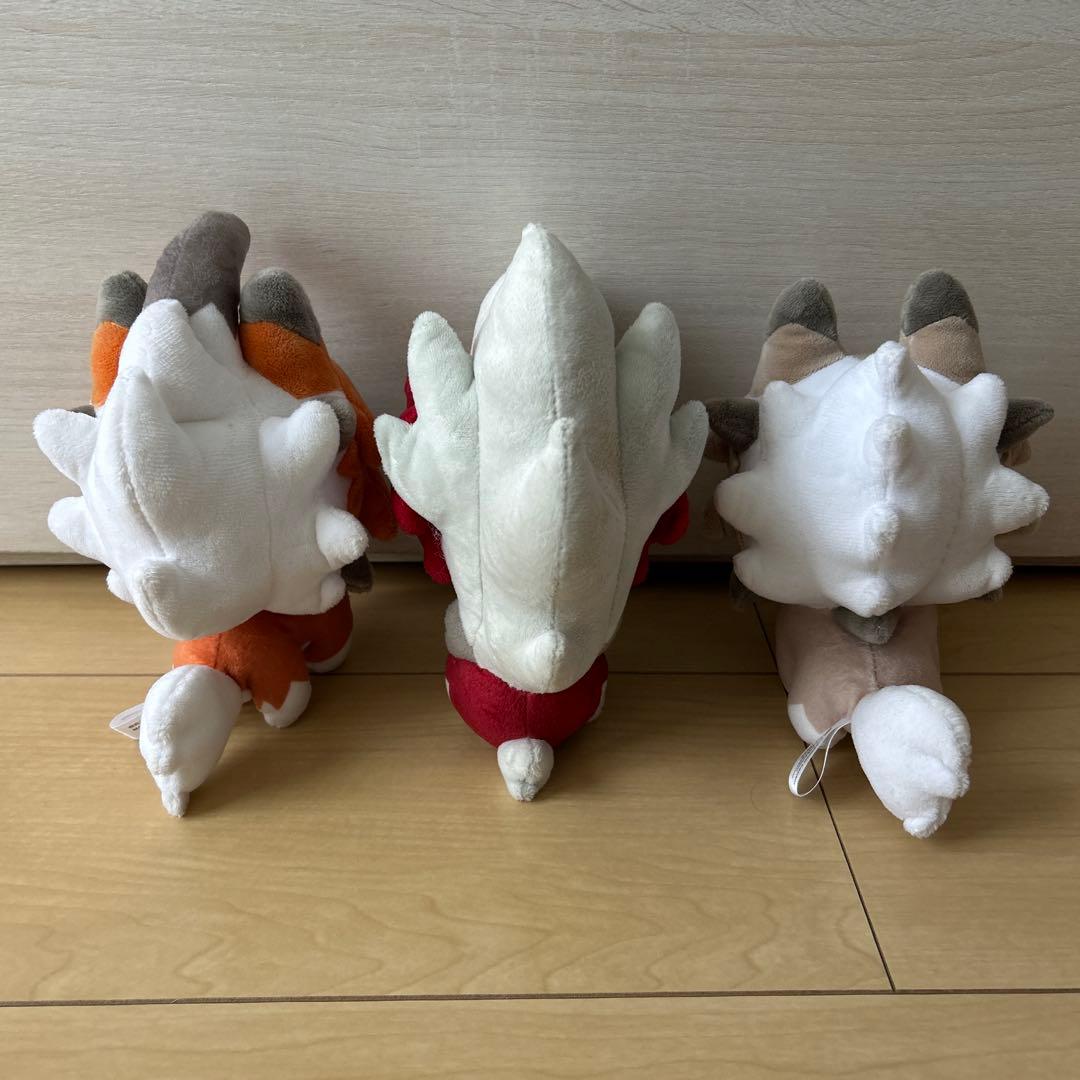 ポケモンドールズ　ルガルガン3つセット
