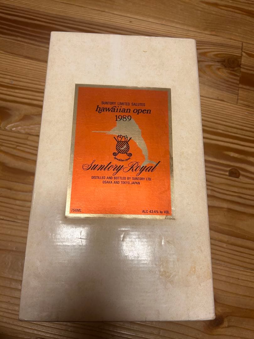 ビンテージウィスキー　サントリー ローヤル ハワイアンオープン'89