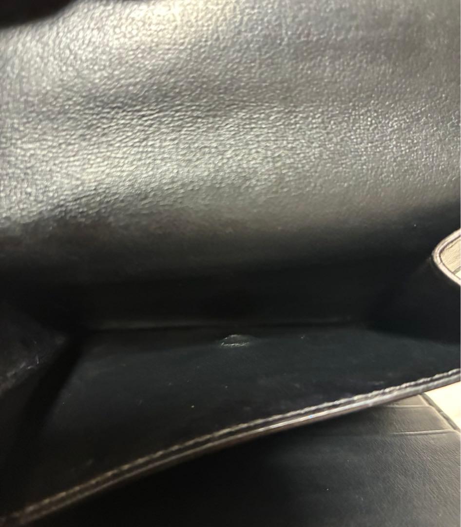 CELINE トリオンフ コンパクトウォレット ブラック 三つ折り財布