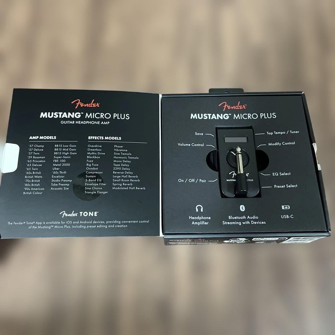 【美品】Fender Mustang Micro Plus