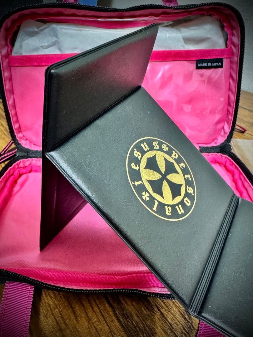 【新品未使用】氷室京介　ポーチ（ミラー付き）　PERSONAL JESUS