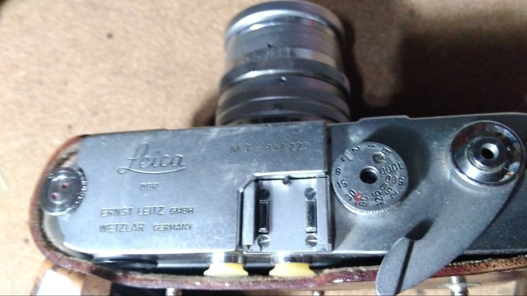 d*7様 LeicaM3/フィルムカメラ/レトロ/ライカ/レトロ/革カバー付