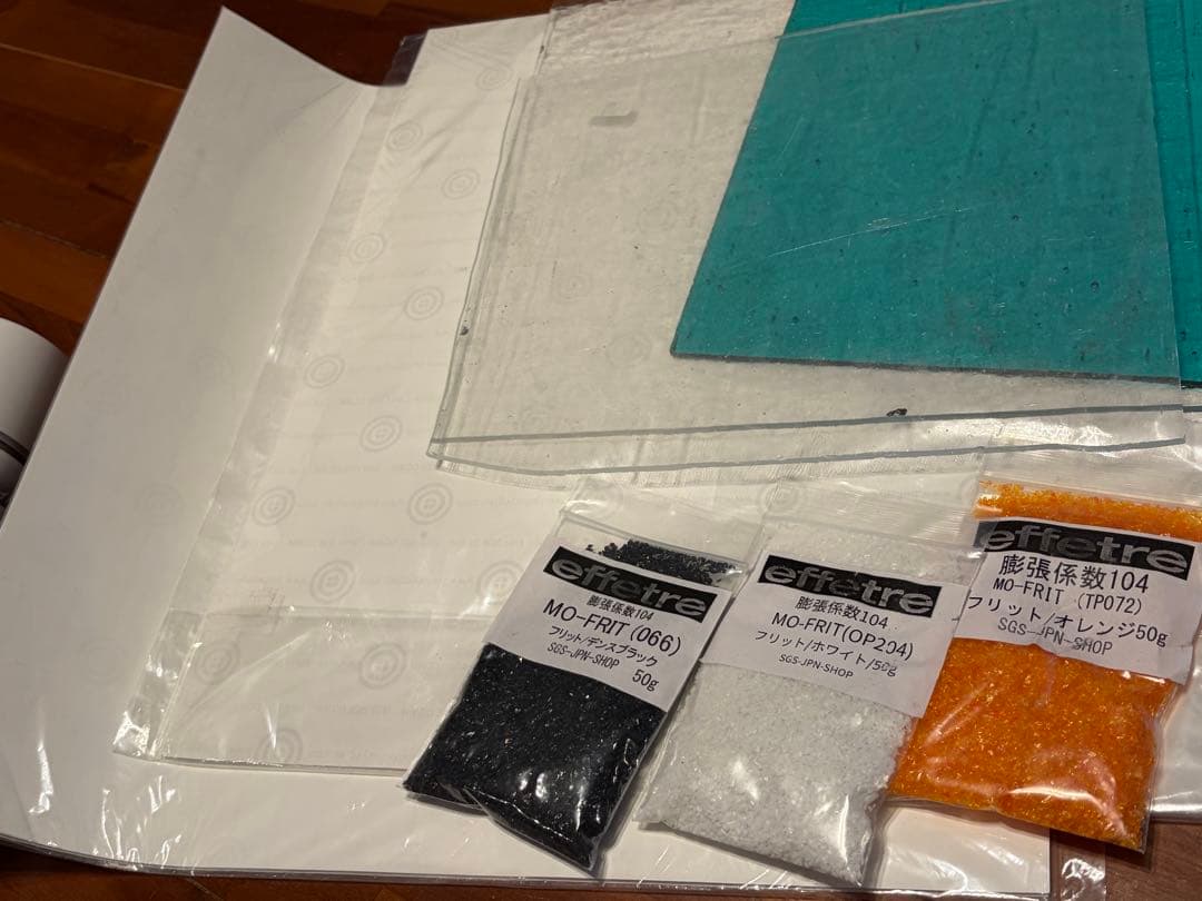 ガラスフュージング資材